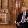 Felipe VI en el mensaje de Navidad, en el Palacio Real. Agencia EFE/Ballesteros